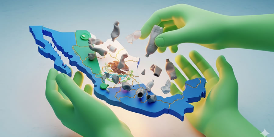 MÉXICO IMPULSAN RESPONSABILIDAD PARA REDUCIR CONTAMINACIÓN POR PLÁSTICOS MÉXICO IMPULSAN RESPONSABILIDAD PARA REDUCIR CONTAMINACIÓN POR PLÁSTICOS